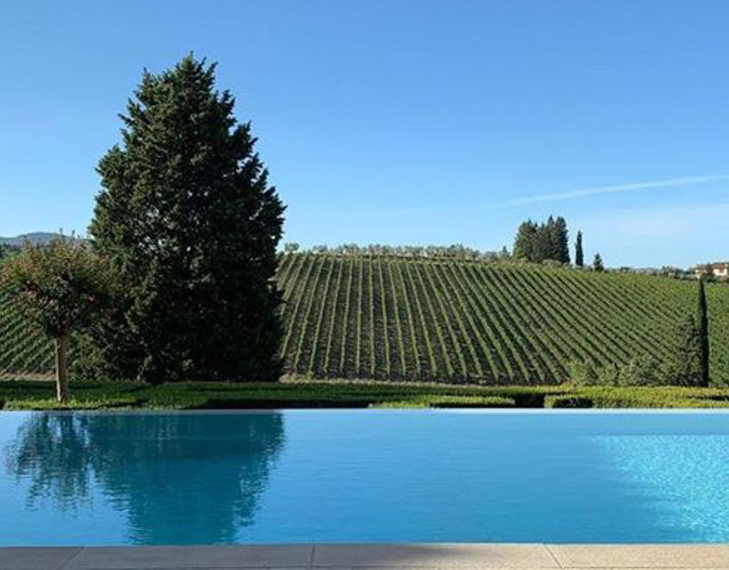 Piscina nel Chianti